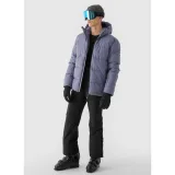 Pánska lyžiarska bunda 4F TECHNICAL JACKET-WAW24TTJAM580-32S-DENIM · záber 4