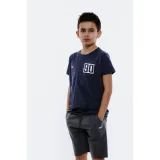 Chlapčenské tričko s krátkym rukávom AUTHORITY T-JERSEY B blue · záber 2