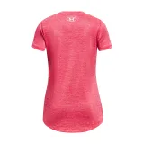 Dievčenské tréningové tričko s krátkym rukávom UNDER ARMOUR Tech BL Twist SS-PNK · záber 2