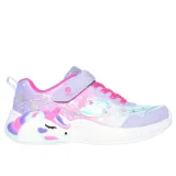 Dievčenská rekreačná obuv SKECHERS S Lights Unicorn Wishful Magic K lavender hot pink · záber 2