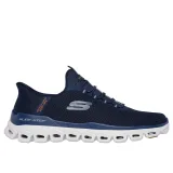 Pánska rekreačná obuv SKECHERS Glide Step Noxus Slip-Ins M navy white · záber 2