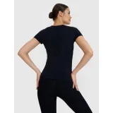 Dámske tréningové tričko s krátkym rukávom 4F TSHIRT FNK F1270-20S-DEEP BLACK · záber 3
