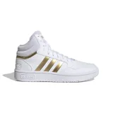 Dámska rekreačná obuv ADIDAS Hoops 3.0 Mid cloud white cloud white grey two · záber 1
