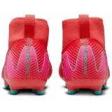 Chlapčenské futbalové kopačky outdoorové NIKE Mercurial Superfly 10 Academy Jr FG MG ember glow aurora green · záber 5