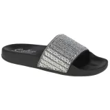 Dámske šlapky (plážová obuv) SKECHERS Pops Up New Spark W black silver · záber 1