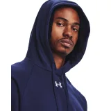 Pánska zateplená mikina s kapucňou UNDER ARMOUR UA Rival Fleece Hoodie-BLU I · záber 4