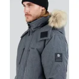 Pánska bunda FUNDANGO Spirit Parka Jacket-745-grey heather · záber 2