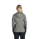Dámska turistická mikina so zipsom NORTHFINDER MARCELLA-807lightgreenblack · záber 3