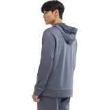 Pánska zateplená tréningová mikina so zipsom UNDER ARMOUR UA Armour Fleece FZ Hoodie-GRY · záber 5