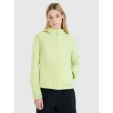 Dámska turistická bunda 4F SOFTSHELL JACKET F320-45S-CANARY GREEN · záber 2