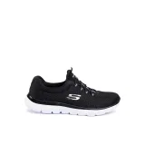 Dámska rekreačná obuv SKECHERS Summits Slip-Ins W black white · záber 2