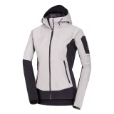 Dámska turistická softshellová bunda NORTHFINDER JANELL-807lightgreenblack · záber 4