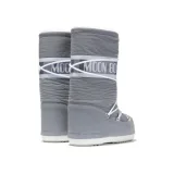 Dievčenské vysoké zimné topánky MOON BOOT ICON REFLEX, 001 silver · záber 4