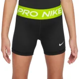 Dievčenské tréningové kraťasy NIKE PRO 3 in short Black · záber 1