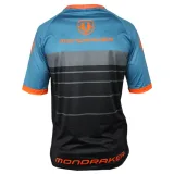 Pánsky cyklistický dres s krátkym rukávom MONDRAKER Enduro Trail Jersey short, black petroleum orange · záber 3