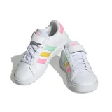 Dievčenská rekreačná obuv ADIDAS Grand Court cloud white pulse mint beam pink · záber 4