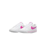 Dievčenská rekreačná obuv NIKE Court Legacy Jr white laser fuchsia · záber 3