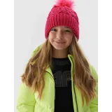 Dievčenská lyžiarska bunda 4F JUNIOR TECHNICAL JACKET-JAW23TTJAF293-72N-LEMON NEON · záber 5