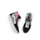Dámska vychádzková obuv VANS UA SK8-HI (Floral Checkerboard) black true white · záber 4