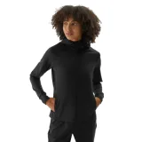 Dámska zateplená tréningová mikina so zipsom 4F SWEATSHIRT FNK-WAW24TFSWF406-20S-DEEP BLACK · záber 1