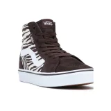 Dámska rekreačná obuv VANS WM Filmore HI Satin Tiger brown white · záber 2