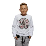 Chlapčenské tričko s dlhým rukávom AUTHORITY T-NEWYORK B white · záber 1