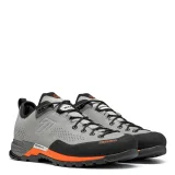 Pánska nízka turistická celokožená obuv TECNICA Sulfur Ms, soft grey ultra orange · záber 4