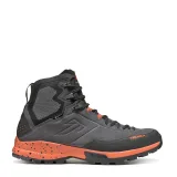 Pánska členková turistická celokožená obuv TECNICA Forge Hike MID GTX Ms, dark grey icon orange · záber 2