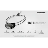 Čelovka NITECORE HA11 - Ultra light · záber 2