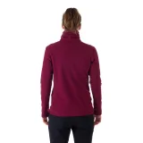 Dámska zateplená turistická mikina so zipsom NORTHFINDER BETHANY -510-cherry · záber 4