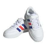 Chlapčenská rekreačná obuv ADIDAS Breaknet 2.0 K cloud white lucid blue bright red · záber 4
