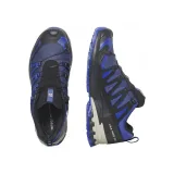 Pánska bežecká trailová obuv SALOMON XA Pro 3D V9 GTX blue print surf the web lapis blue · záber 3