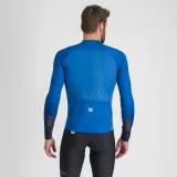 Pánsky cyklistický dres s dlhým rukávom SPORTFUL Bodyfit pro jersey, blue denim galaxy blue · záber 3