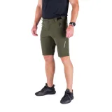 Pánske turistické kraťasy NORTHFINDER ALBRECHT-300darkgreen · záber 1