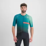 Pánsky cyklistický dres s krátkym rukávom SPORTFUL Bomber jersey, shade spruce pompelmo · záber 2