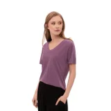 Dámske tričko s krátkym rukávom VOLCANO LEA-402-VIOLET · záber 1