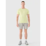Pánske tréningové tričko s krátkym rukávom 4F TSHIRT FNK M1343-45S-CANARY GREEN · záber 4