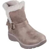 Dámske členkové zimné topánky SKECHERS Easy Going Dreamer dark taupe · záber 2