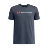 Chlapčenské tričko s krátkym rukávom UNDER ARMOUR UA B LOGO WORDMARK SS-GRY · záber 1