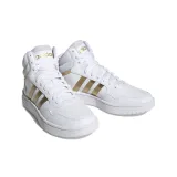 Dámska rekreačná obuv ADIDAS Hoops 3.0 Mid cloud white cloud white grey two · záber 5