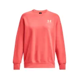 Dámska zateplená mikina UNDER ARMOUR Essential Fleece OS Crew-RED · záber 5