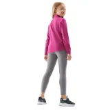 Dievčenské legíny 4F JUNIOR TIGHTS-JAW23TTIGF093-23M-DARK GREY MELANGE · záber 3