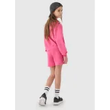 Dievčenské teplákové kraťasy 4F JUNIOR SHORTS CAS F470-54S-PINK · záber 4