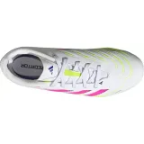 Chlapčenské futbalové kopačky outdoorové ADIDAS Predator League Jr FG MG cloud white lucid pink lucid lemon · záber 3