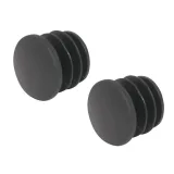 Rohy (bulhorny) na bicykel FORCE F GEL bullhorn 102mm, black-grey · záber 4