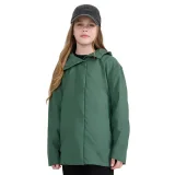 Chlapčenská nepremokavá bunda 4F JUNIOR JACKET-JWSS25TJACU213-41S-GREEN · záber 2