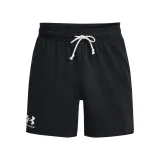Pánske teplákové kraťasy UNDER ARMOUR UA Rival Terry 6in Short-BLK · záber 5