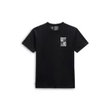 Pánske tričko s krátkym rukávom VANS OFF THE WALL STACKED TYPED SS TEE-BLACK · záber 1