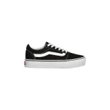 Dámska rekreačná obuv VANS WM Ward Platform (Canvas) black white · záber 3