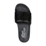 Dámske šlapky (plážová obuv) SKECHERS Pops Up New Spark W black · záber 4